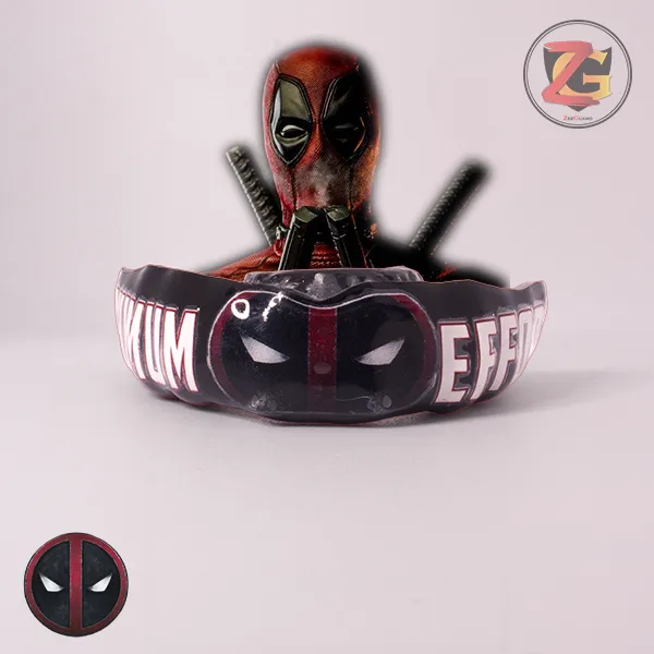 Deadpool Maximum Effort mouthguard